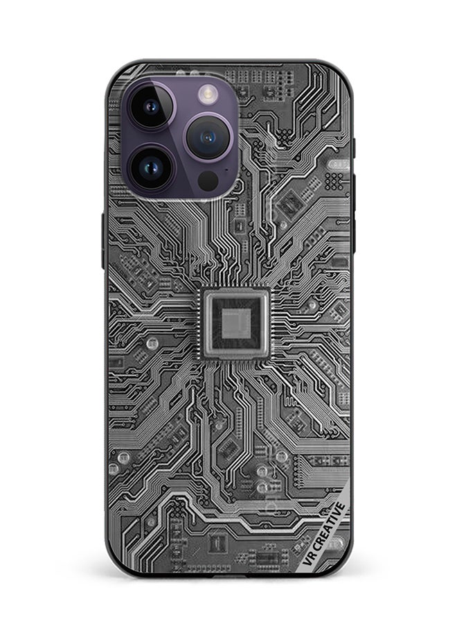 VR CREATIVE Protective Case Cover For Apple iPhone 16 Pro Max Layer Design Multicolour