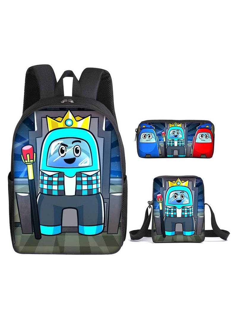 Backpack For Primary And Secondary School Students Three-Piece Set 29*16*42cm - pzsku/Z8FDE2E5A916C98022ACEZ/45/_/1723864483/b9383eb8-60f7-40ff-9a34-91b1aed90245