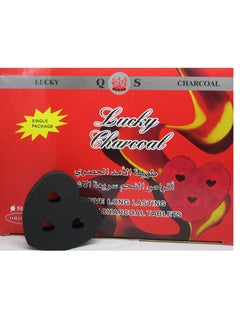 Generic Quick Light Lucky Charcoal Tablets Love Shaped Holes 20-Piece  - Image 2