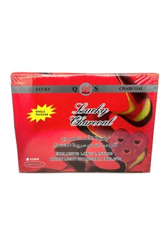 Generic Quick Light Lucky Charcoal Tablets Love Shaped Holes 20-Piece  - Image 1
