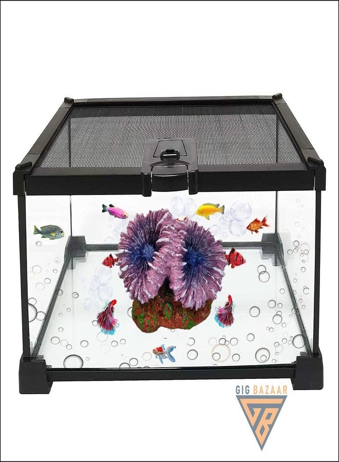 Artificial Coral Decoration Ornaments for Aquarium - Enhance Your Fish Tank with a Natural Look (Purple). - Image 5