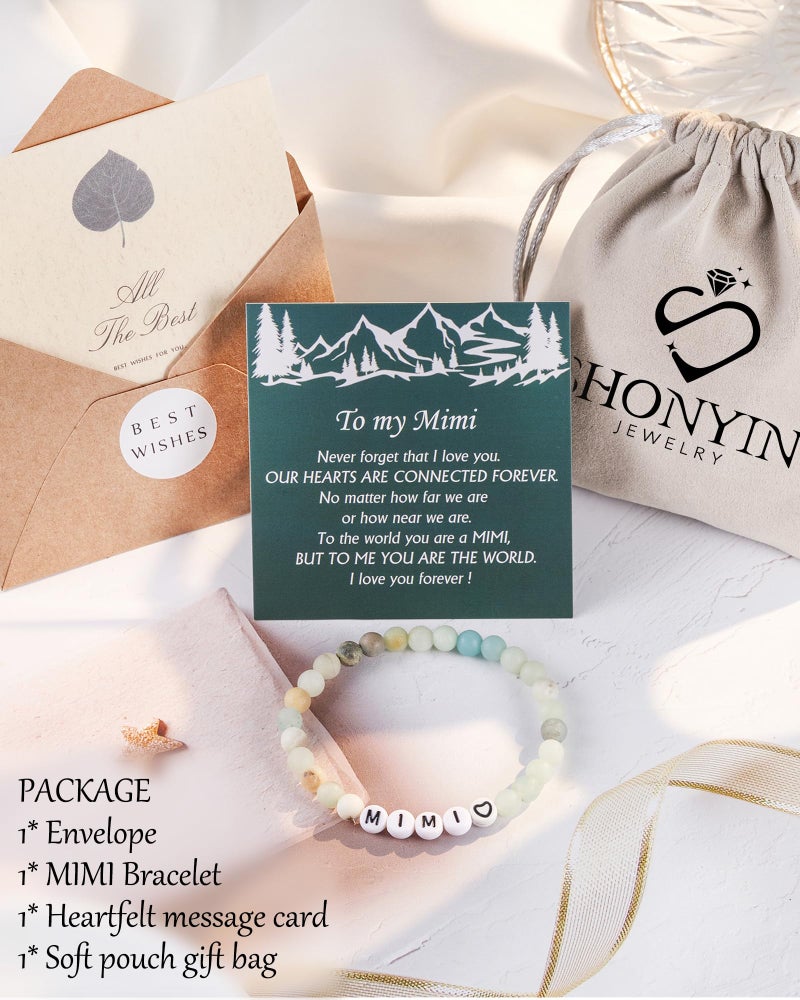 Shonyin Mimi Gifts Bracelet Gift for Grandma Birthday Valentines Day Mothers Day Christmas Gifts - Image 5