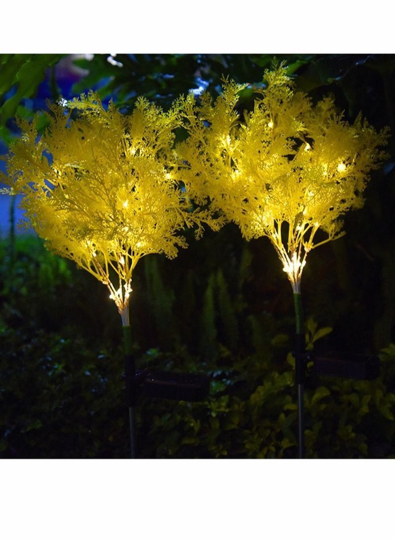 NIBEMINENT Solar Lawn Light Yellow 2 Pcs - Image 2