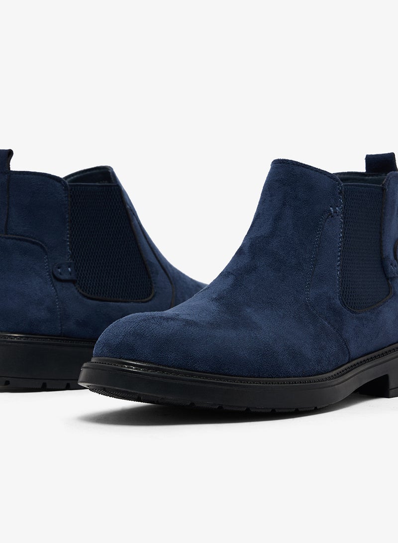Robert Wood Suede Chelsea Boots - Image 4
