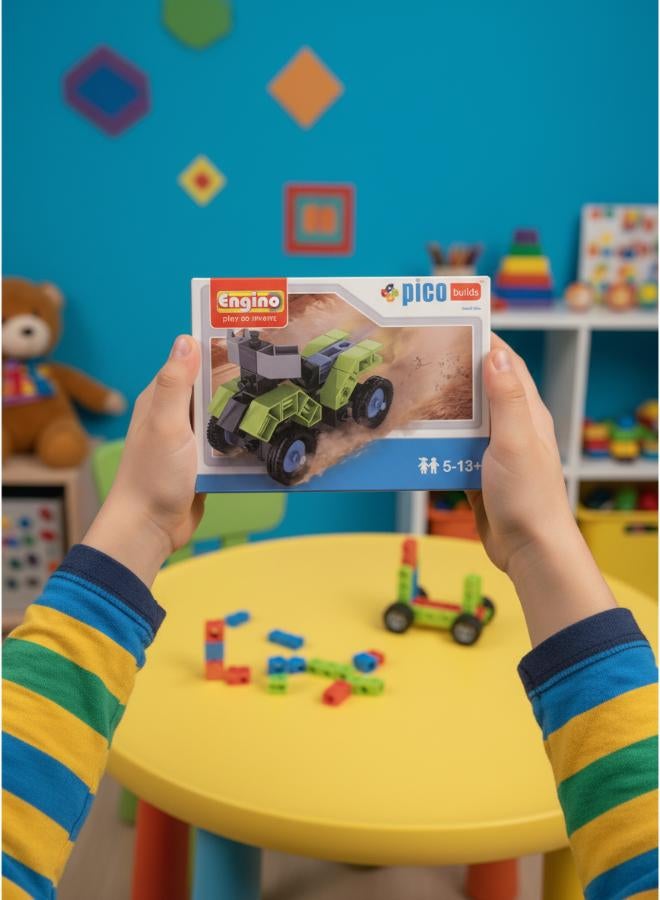 Engino Play To Invent Pico Builds Beach Buggy Snap Fit System - Image 3