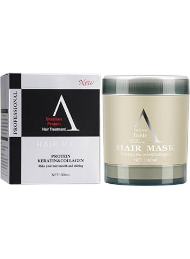 PROFESSIONAL Brazilian Protein Hair Treatment Hair Mask 1000ml - Image 1