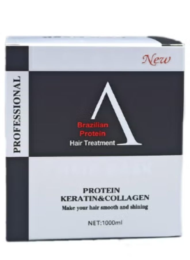 PROFESSIONAL Brazilian Protein Hair Treatment Hair Mask 1000ml - Image 3