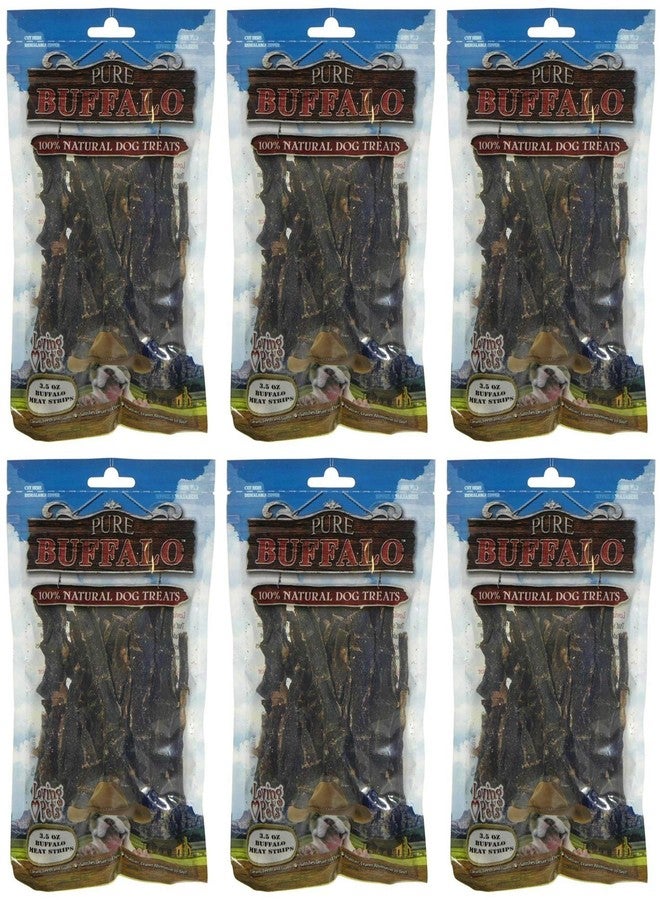 Loving Pets Pure Buffalo Beef Jerky Size:Pack of 6 - Image 2