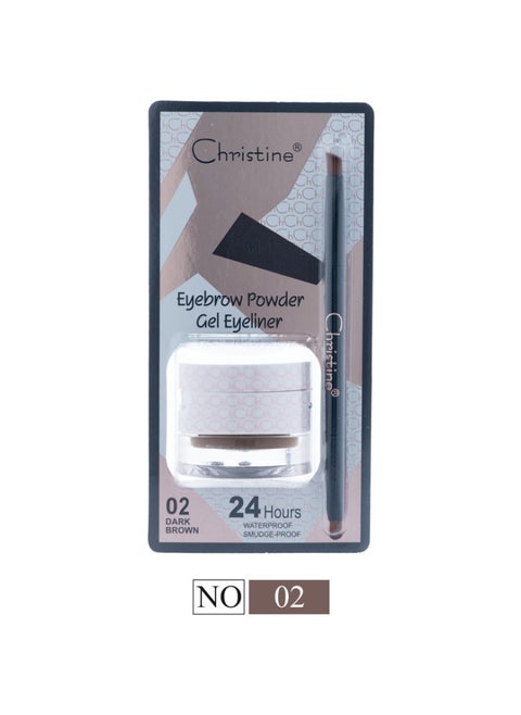Eyebrow Gel and Powder Christine 02 | CH-E2338