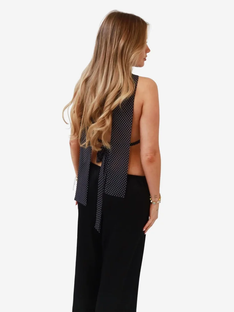 HICCUP Gabrielle Deep V-Neck Blouse