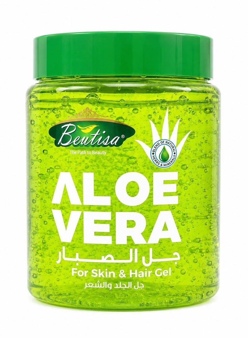 BEUTISA Aloe vera gel for skin and hair, 500ml - Image 1