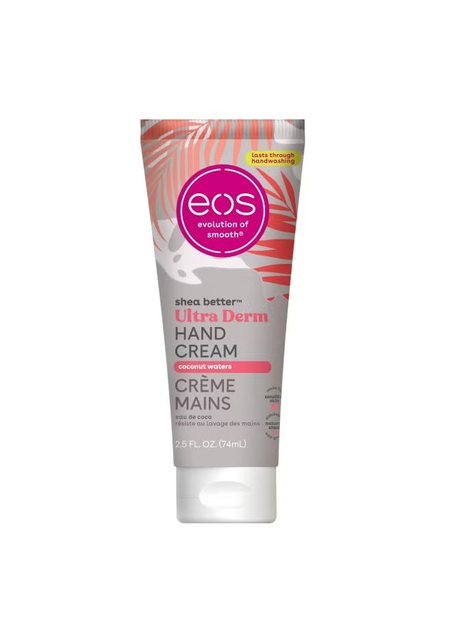 EOS Shea Better Hand Cream Coconut Hand Lotion And Skin Care Instant Hydration Lasting Protection 74ml