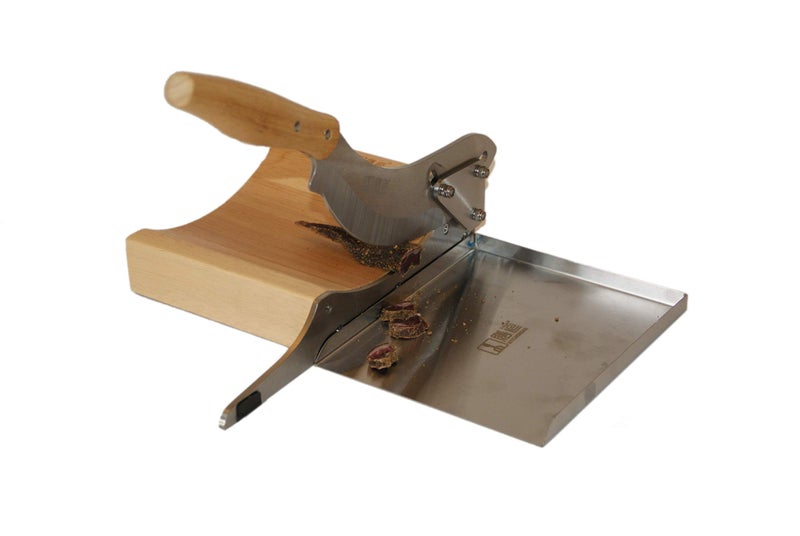 cawoods Radiused Biltong Slicer with Detachable Magnetic Tray - Image 2