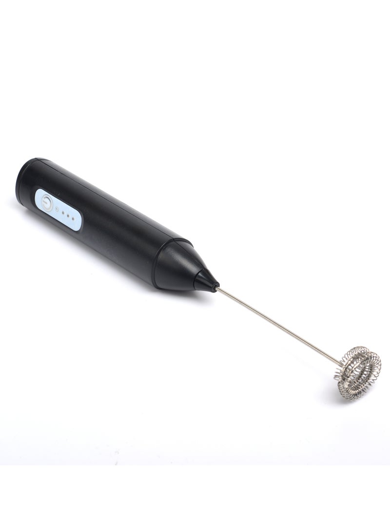 SONASHI Rechargeable Milk Frother with Stainless Steel Rod & ABS Body | 3-speeds - Light/Mid/Strong, Type-C Charging, Silent Operation, Indicator Light | Ideal for Coffee, Latte, Cappuccino, and Hot Chocolate 3W 250 ml 3 W SMF-701 Black - Image 4