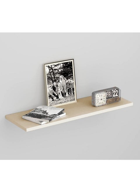 Single Floating Shelf  Beige