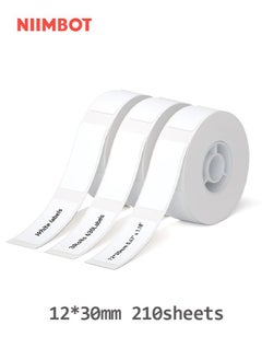 White 12*30mm 3rolls