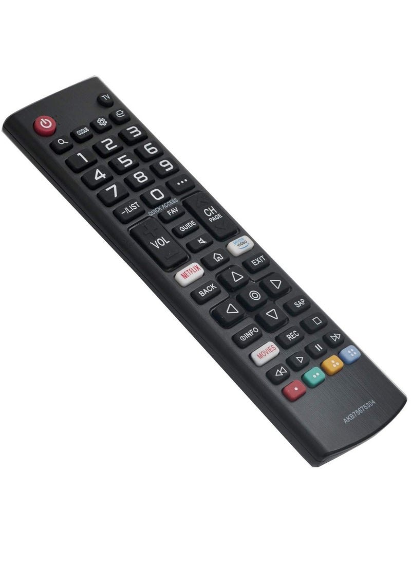 ELTRAZONE AKB75675304 Replacement Remote Control Compatible for LG AKB75675304 Smart LED TVs with battery - Image 3