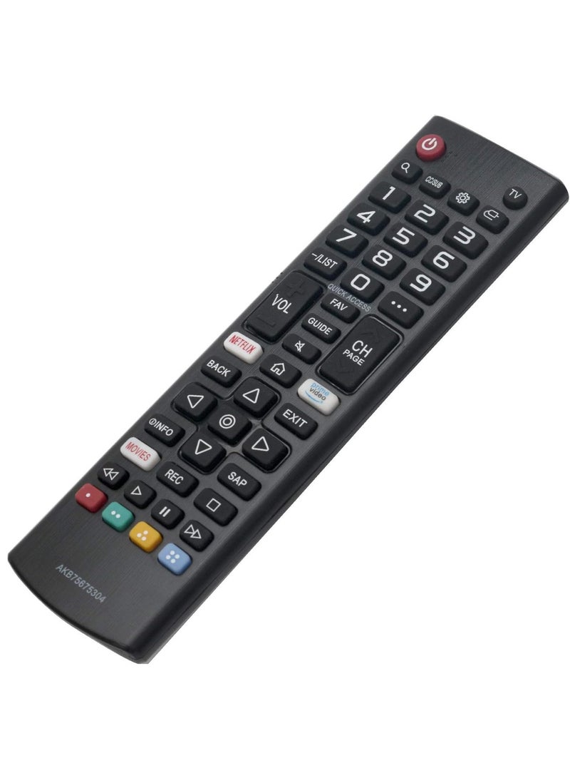 ELTRAZONE AKB75675304 Replacement Remote Control Compatible for LG AKB75675304 Smart LED TVs with battery - Image 4