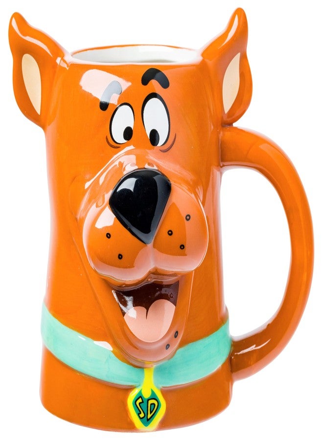 Silver Buffalo Scooby-Doo 3D Sculpted Ceramic Mug, 20 Ounces - Image 1
