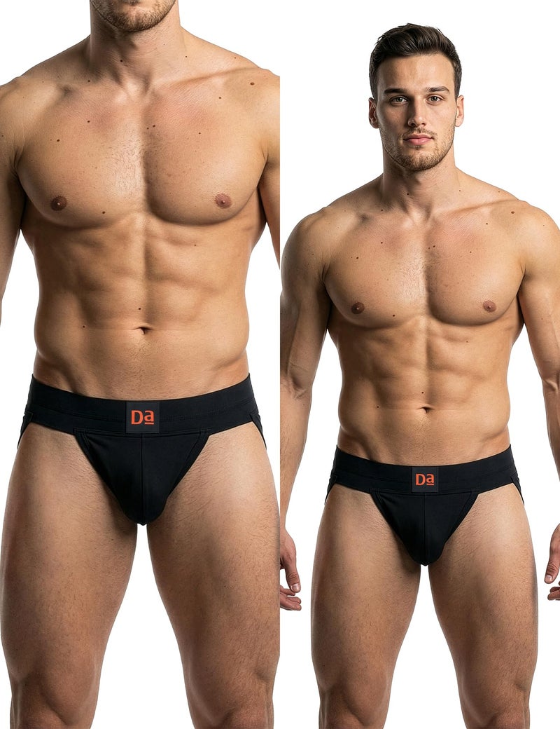 DAMENSCH Activewear Supporter for Gym, Premium Microfiber Blend for Men Workout, Quick Dry, Moisture Wicking Supporter for Cricket, Gym, Running, Sports Underwear for Men - Image 1