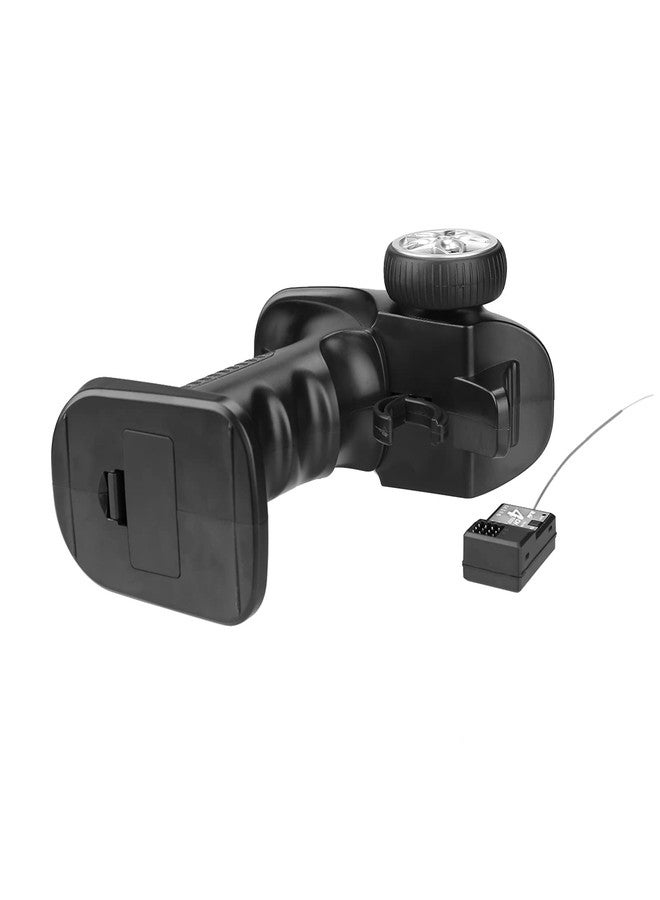 GoolRC GA-4H-TX RC Transmitter and Receiver, 2.4GHz Remote Controlle Transmitter with 4CH Receiver Combo for 1/8 1/10 1/16 1/32 RC Car Boat Plane Crawler Toys Gifts for Mod Enthusiasts - Image 4