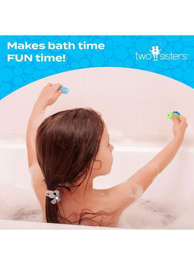 Two Sisters Ninja Bubble Bath Bombs for Kids with Surprise Toys Inside for Boys and Girls by . 6 Large 99% Natural Fizzies in Gift Box. Releases Color, Scent, and Bubbles - Image 5