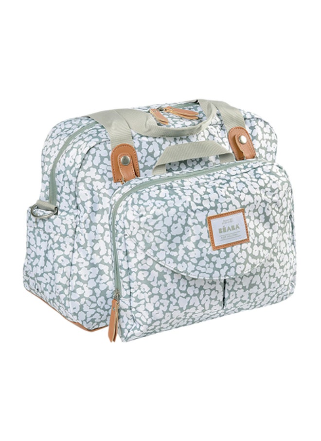 BEABA Beabageneve Iibaby Changing Bag Diaper Bag For Babies And Newborn Large Capacity Baby Changing Matiso Thermal Lunch Pouch Buggy Attachment System Cherry  - Image 1
