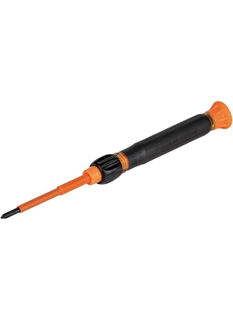 32581Ins Precision Screwdriver 2 Inch 1 Insulated Screwdriver With No. 0 Phillips And 1 8 Inch Slotted Bits