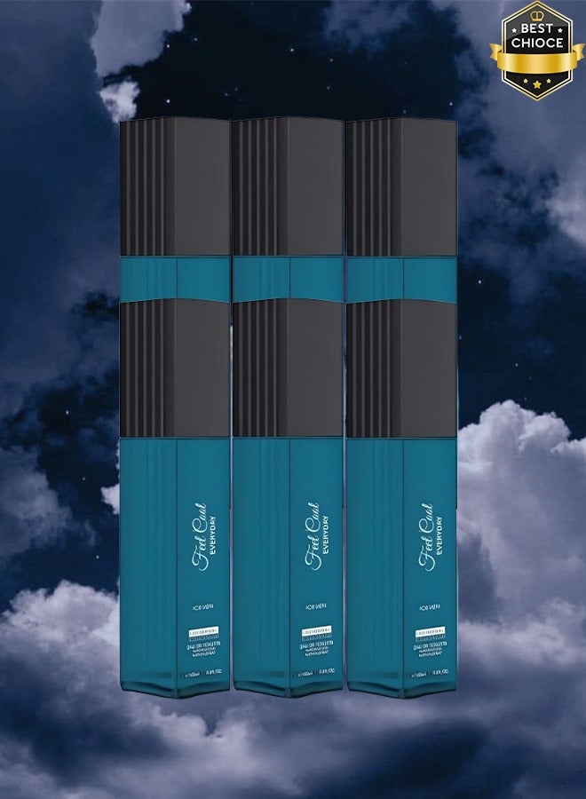 يونيفرسال 6 قطع عطر فيل كول اليومي للرجال 100 مل - Image 1