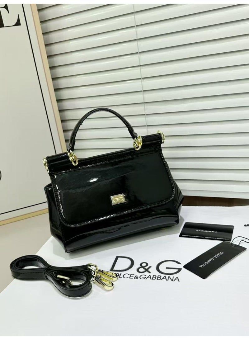 D&G Sicily handbag Black.