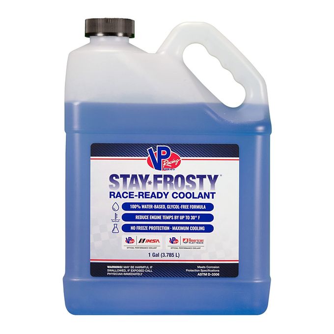 VP Racing 23051 Stay Frosty RaceReady Coolant with 100 WaterBased Formula Gallon Pack of 1