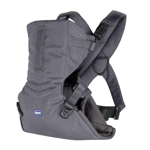 Chicco EasyFit Ergonomic Multi Position Carrier Bag Wide Seat Suitable for All Body Sizes - Ideal from Birth - Moon Grey - Image 1