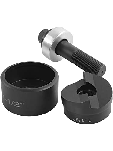 AMZCNC 112 Conduit Hole Size Knockout Punch Unit with Manual Draw Stud 195 Actual Hole Size