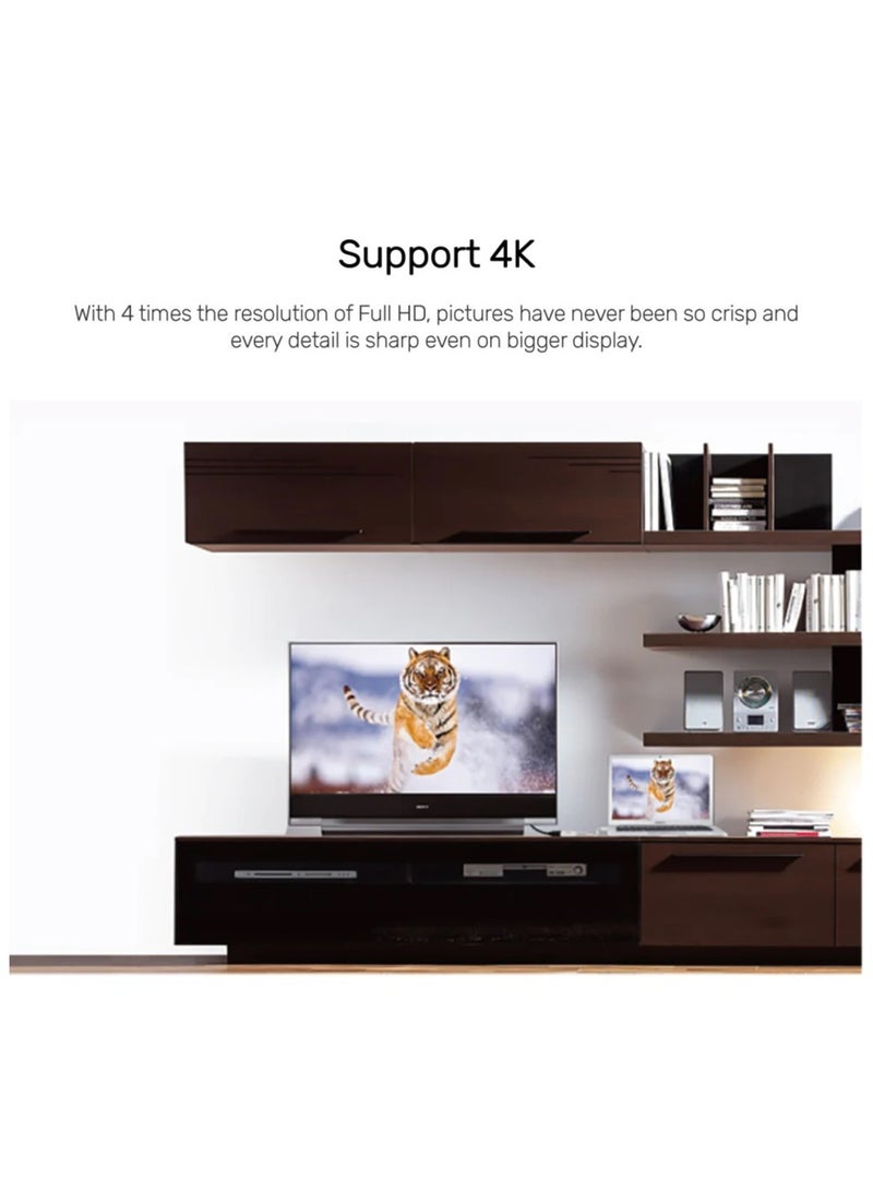 UNITEK 4K 30Hz DisplayPort to HDMI 1.4 Adapter - Image 4