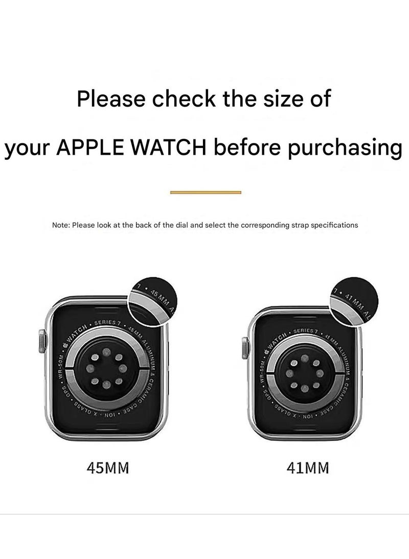 Watch Band Compatible for Apple Watch Series Band 38mm 40mm 41mm 42mm women, Genuine Leather Double Tour Designed Slim Replacement Strap for iWatch Series10 9 8 7 6 SE - Image 5