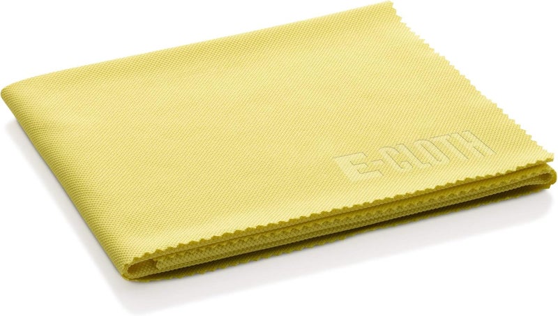 e-cloth Glass & Polishing Cloths, Premium Microfiber Glass Cleaner, Great for Windows, Glass and Mirrors, Washable and Reusable, 100 Wash Guarantee, Assorted Colors, 1 Pack - Image 1