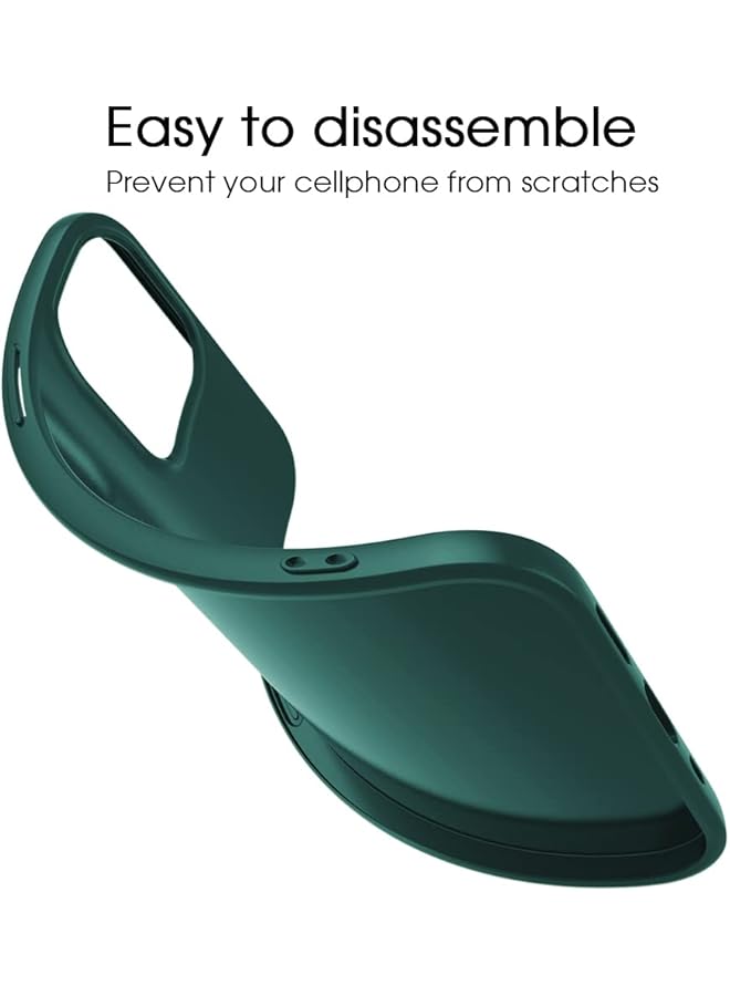 X-level Compatible Iphone 13 Pro Max Case Slim Fit Ultra Thin Guardian Series Soft Tpu Matte Finish Coating Phone Cases Lightweight Back Cover Grip For Iphone 13 Pro Max 6.7 Inch 2021 Midnight Green - Image 5