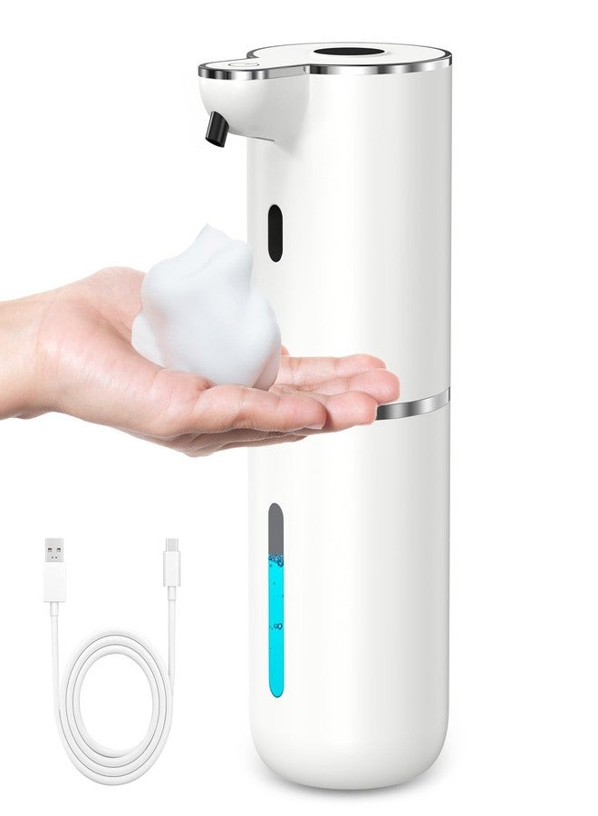 KeeKit Automatic Soap Dispenser, 380ml/12.8oz Touchless Foaming Soap Dispenser Rechargeable, Wall Mounted with 6-Level Adjust Automatic Soap Dispenserable Foam, IPX5 Waterproof, for Bathroom, Kitchen - Image 1