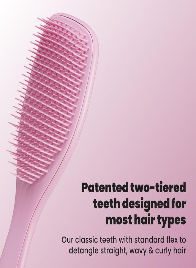 Tangle Teezer The Ultimate Detangling Brush, Dry and Wet Hair Brush Detangler for All Hair Types, Rosebud - Image 2