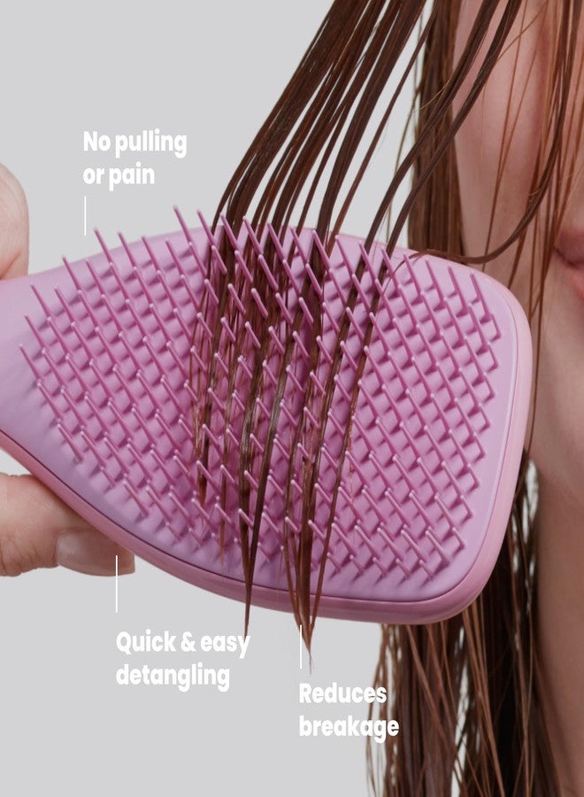Tangle Teezer The Ultimate Detangling Brush, Dry and Wet Hair Brush Detangler for All Hair Types, Rosebud - Image 4