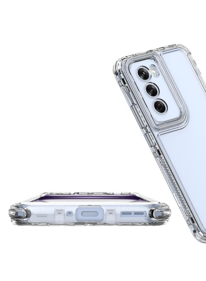 erorex Case For OPPO Reno12 5G Acrylic Transparent Phone Case - Image 5