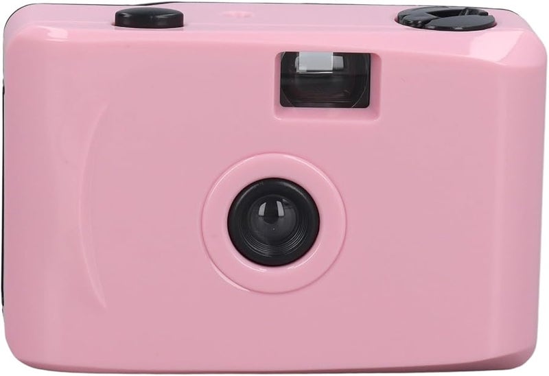 Yosoo Light Pink Retro 35mm Reusable Film Camera For Snorkeling Swimming Water Rafting - Image 1