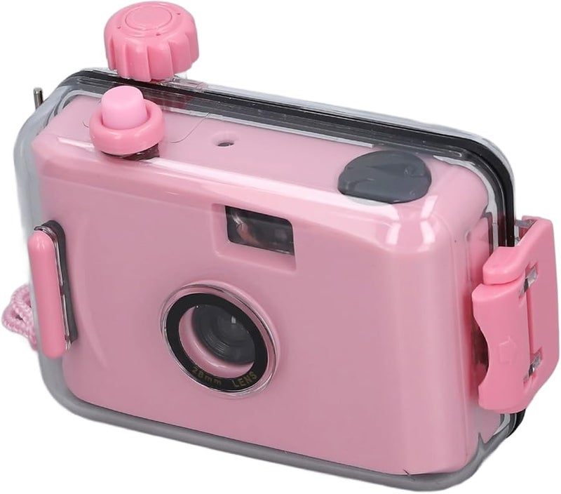 Yosoo Light Pink Retro 35mm Reusable Film Camera For Snorkeling Swimming Water Rafting - Image 3