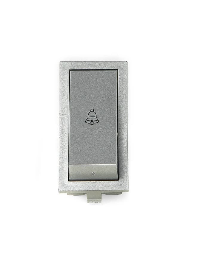 Panasonic WIRAM50119Sl Bell Button - Silver - Rome - Panasonic - Indian
