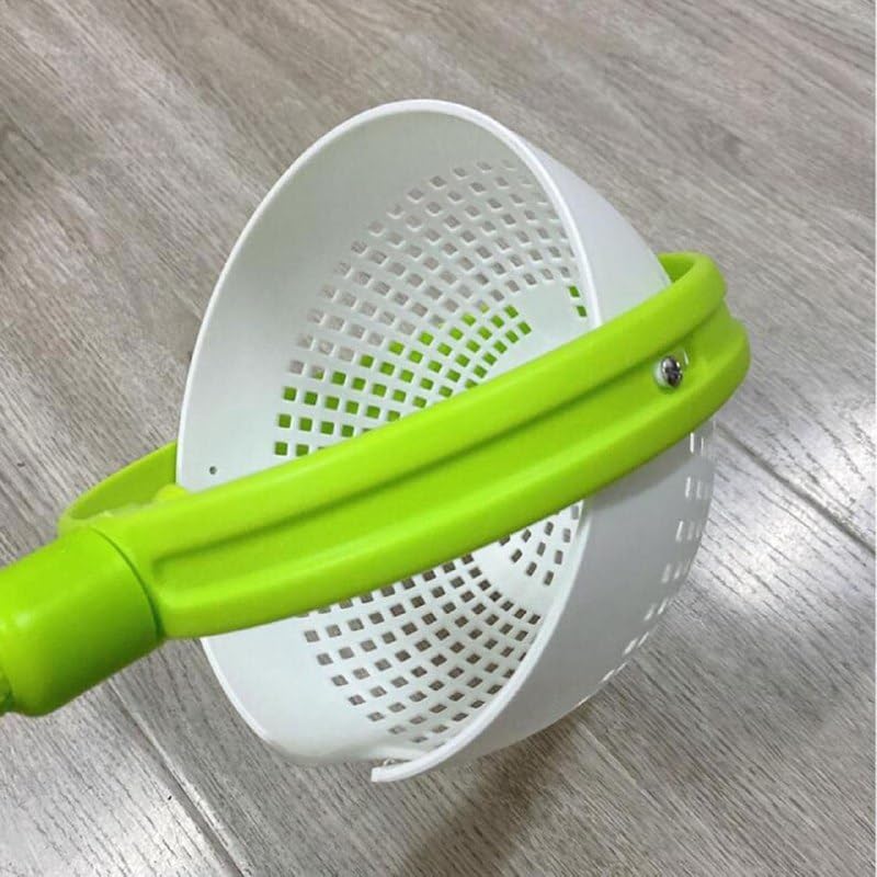 SHOPECOM Vegetable Strainer Strainer Drainer Lettuce Greens Non Scratch for Vegetable Kitchen Dining Bar Small Kitchen Appliances Home Garden Food Dehydrators - Image 5