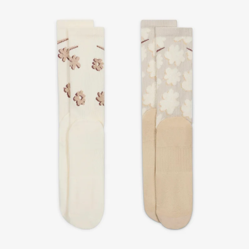 Nike Everyday Plus Cushioned Crew Socks (2 Pairs)