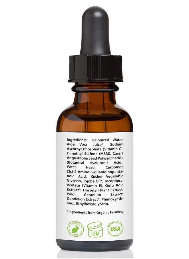 Amara Beauty - Vitamin C Serum for Face 20% with Hyaluronic Acid & Vitamin E, 1 fl. oz. - Image 1