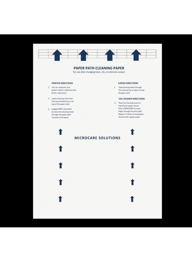 Digital Nc Laser & Inkjet Printer Cleaning Sheet (8.5 X 11) 10 Sheets - Image 3