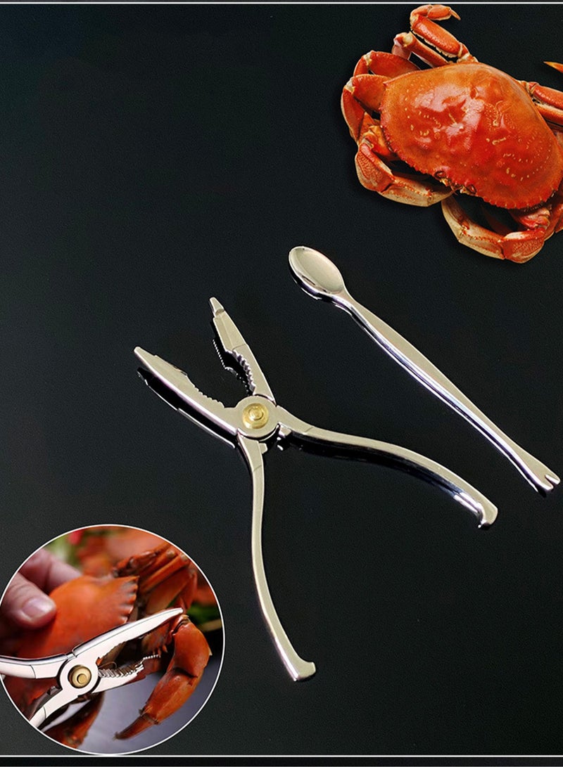 Two-Piece Crab Eating Tool Set (Including Crab Claws And Crab Spoon) - Image 3