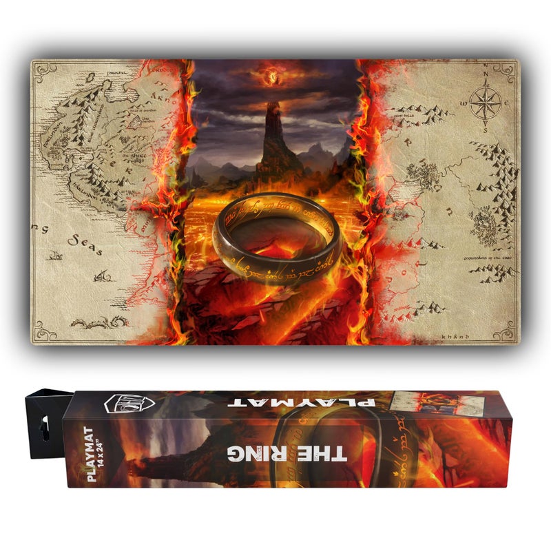 Realm Guard - 14x24 TCG/MTG Playmat (The Ring) - Image 1